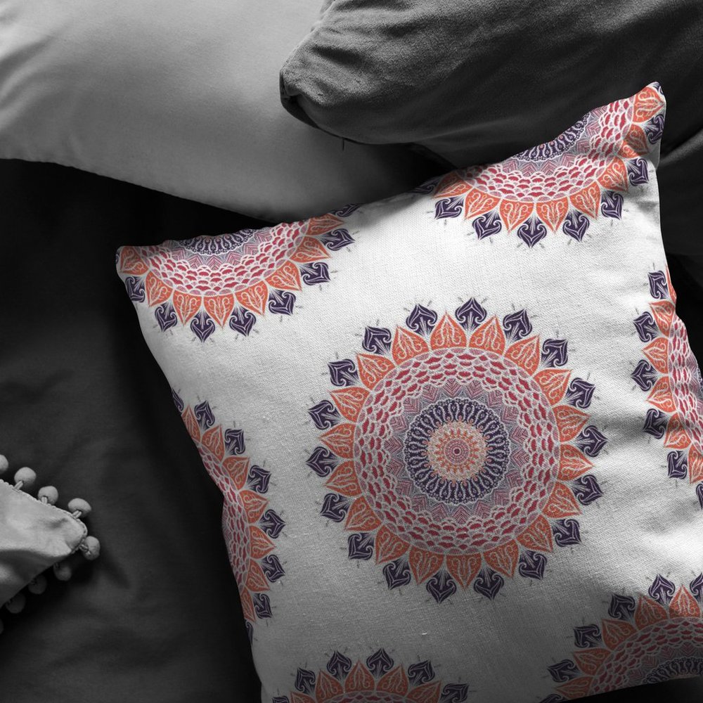 Mandala pillow case